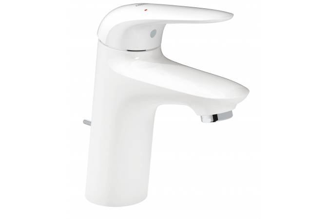 Смеситель для раковины GROHE Eurostyle 23707LS3 Белый с донным клапаном, S-size