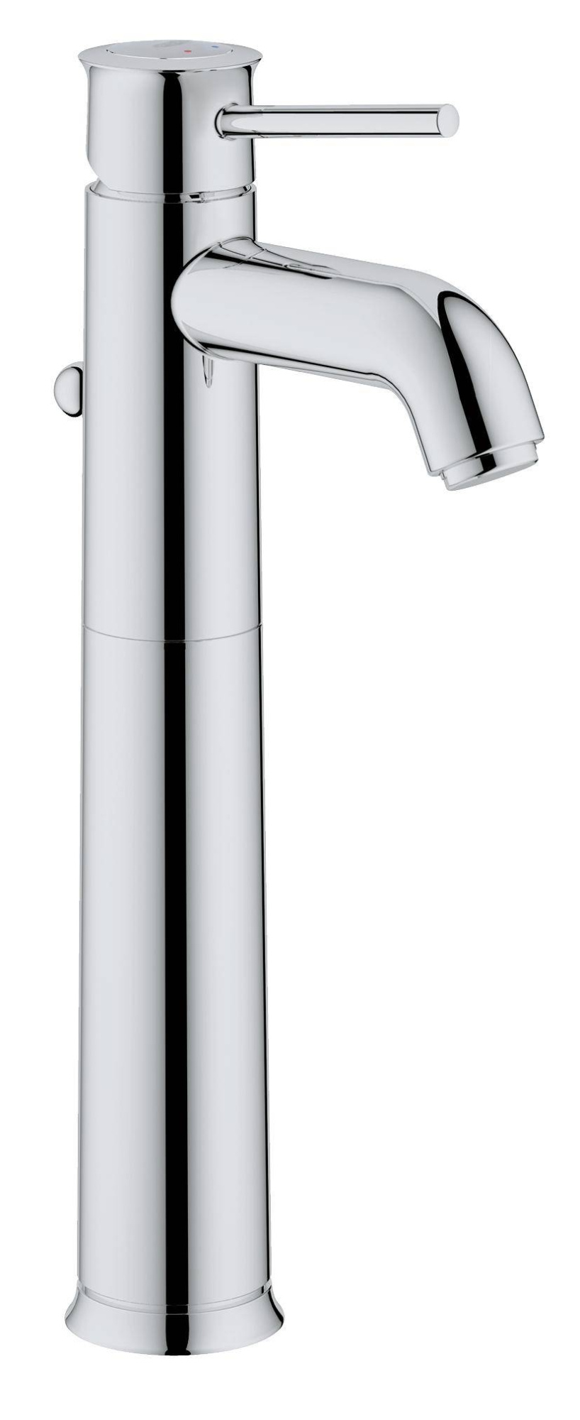Смеситель для раковины GROHE BauClassic 32868000 высокий, донный клапан