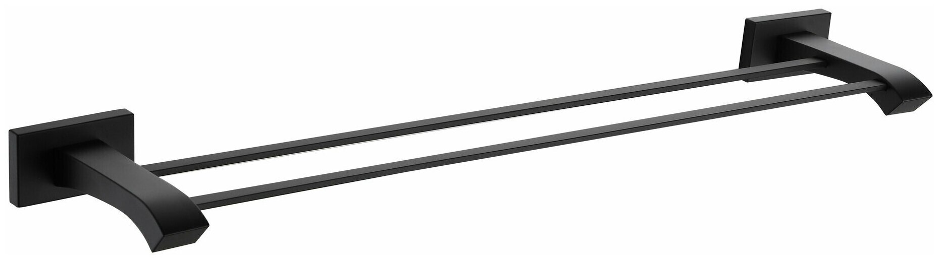 Полотенцедержатель GAPPO G0709-6 Черный (2 штанги)