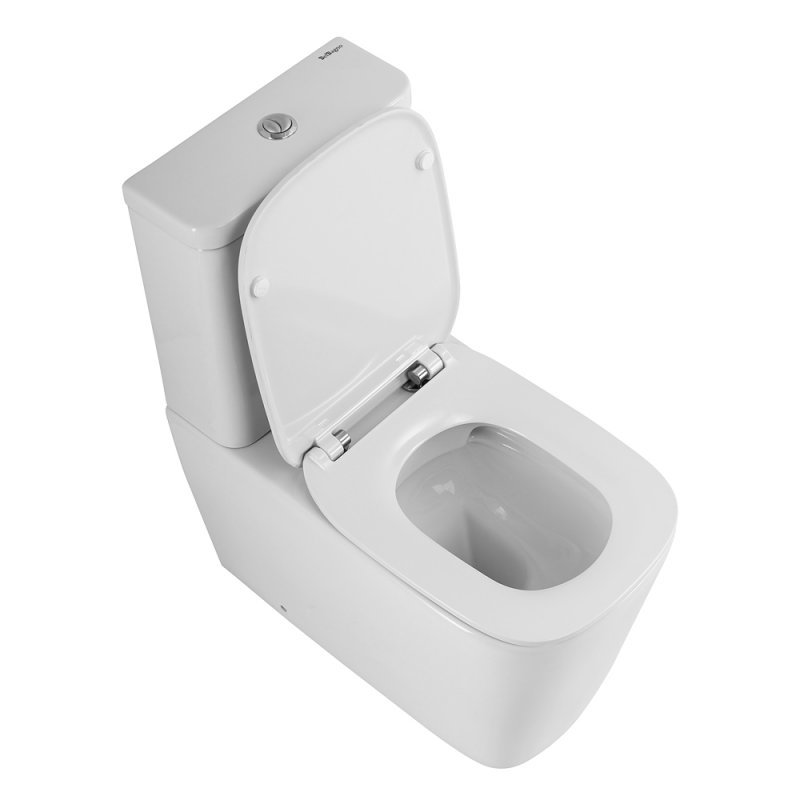 Компакт BelBagno ALBANO BB120CPR/SC безободковый + сиденье soft close