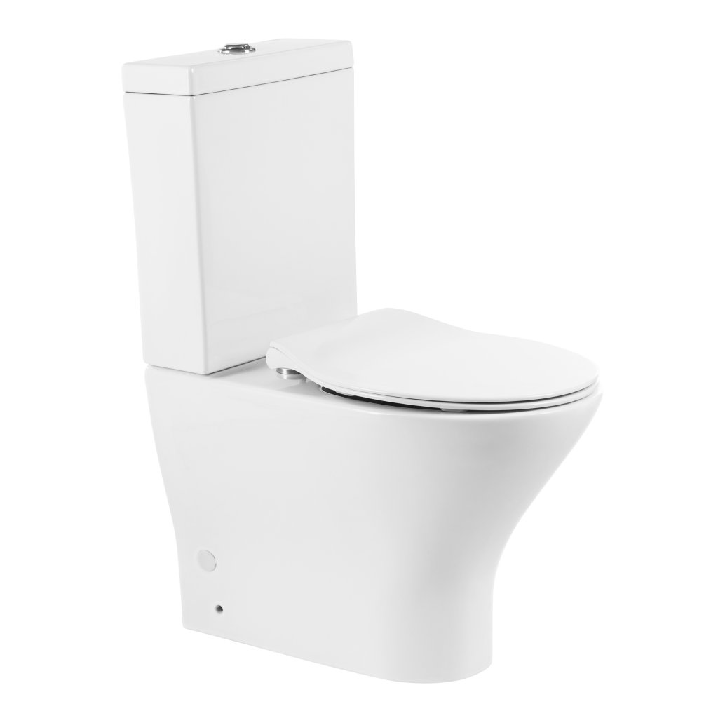 Чаша унитаза BelBagno ACQUA BB340CPR безободковая (бачок 107794, сиденье 108365)