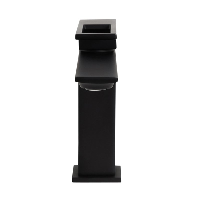 Смеситель для раковины BelBagno LUCE LUC-LVM-NERO Черный матовый с донным клапаном