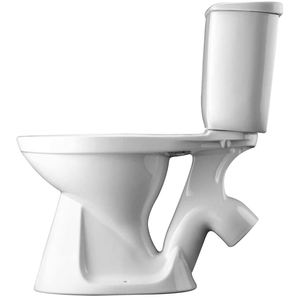 Компакт Santek БРИЗ 1.WH20.2.569 выпуск косой, 1 реж.арм., сиденье полипропилен