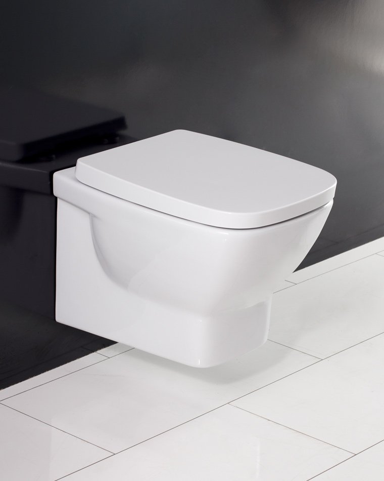 Унитаз подвесной BelBagno LAGO BB128CH P-trap (сиденье 103036)