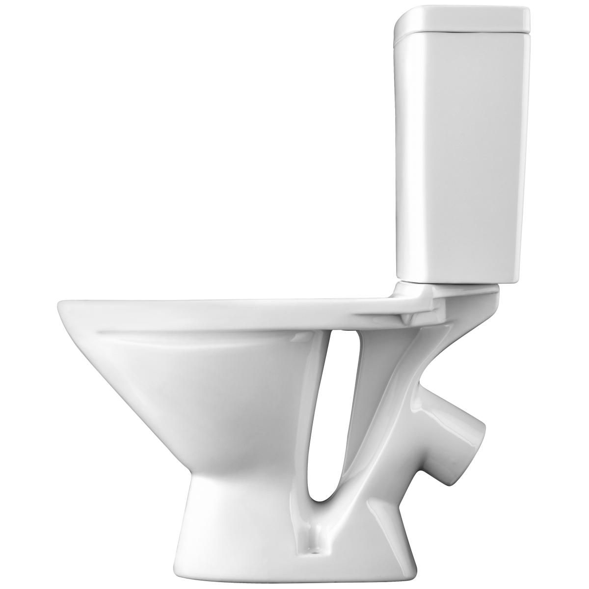 Компакт Santek Лига 1.WH30.2.197 выпуск косой, 2-х реж.арм., сиденье полипропилен