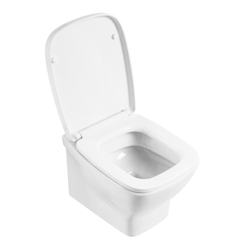 Унитаз подвесной BelBagno LAGO BB128CH P-trap (сиденье 103036)