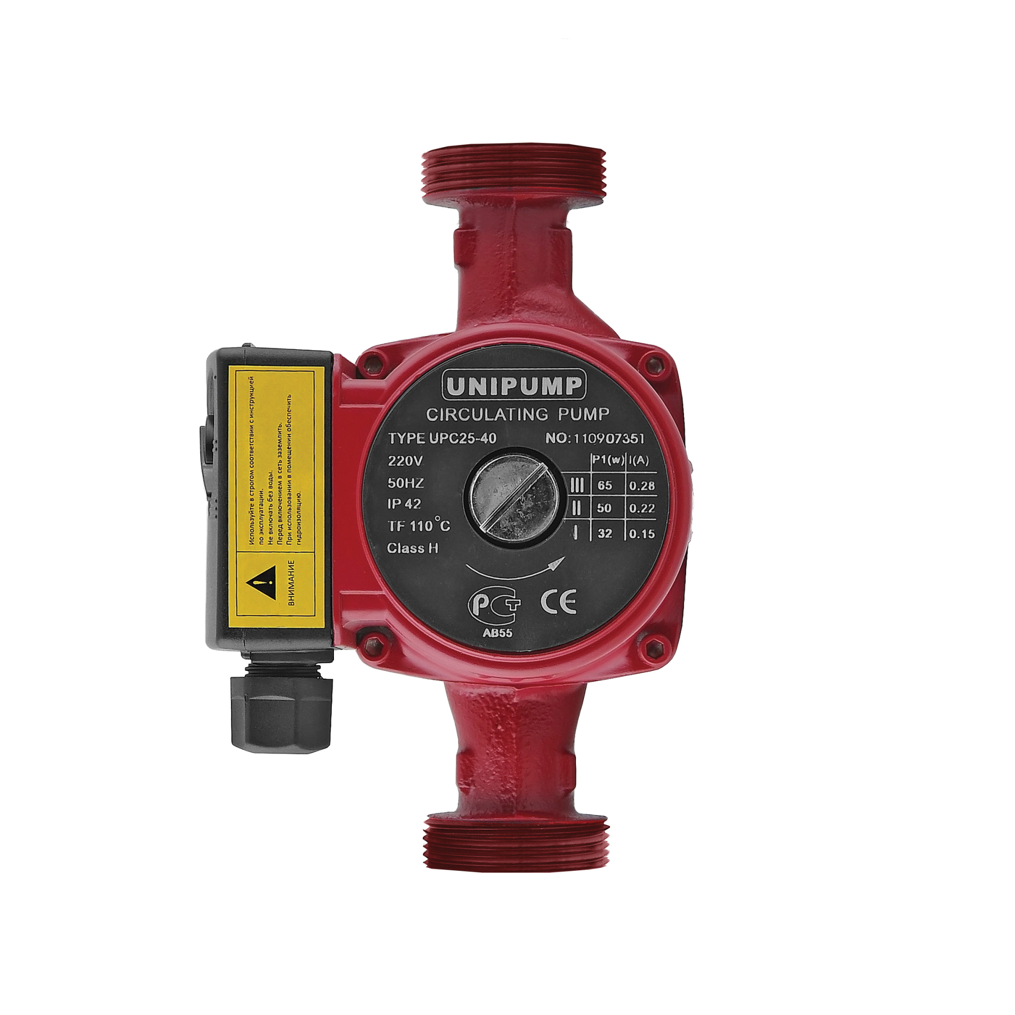 Насос циркуляционный Unipump UPC 25-60 180 отопление